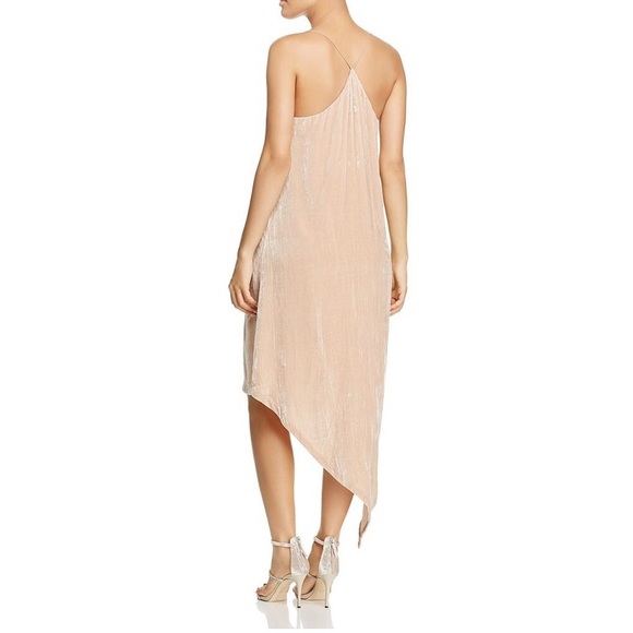 NWT- BCBG- Blush Velvet Dress - Picture 2 of 8